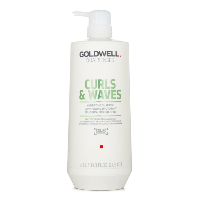 Dual Senses Curls & Waves Hydrating Shampoo (Elasticity For Curly & Wavy Hair)  1000ml/33.33oz