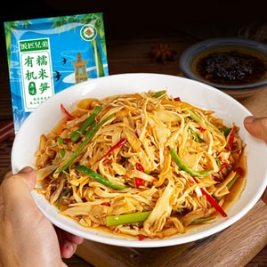 饭匹兄弟 有机糯米笋 竹笋尖 原味 248g【凉拌炒菜涮火锅】