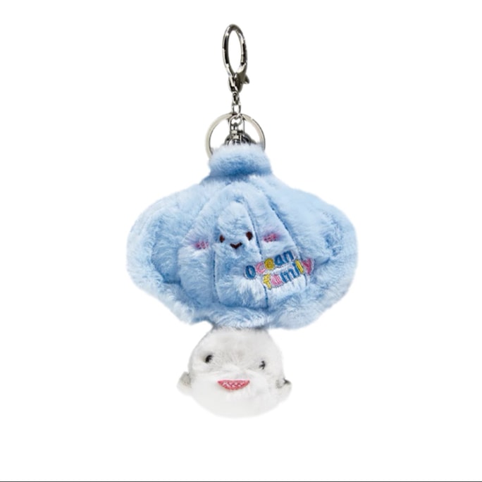 Shell House Pendant Keychain Bag Charm Gift - Shark 1Pc