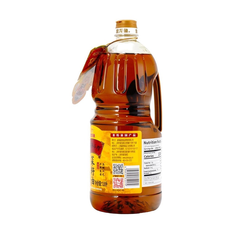 金龙鱼 外婆乡小榨菜籽油 炒菜食用油 1.9L【川菜大师推荐用油】 6