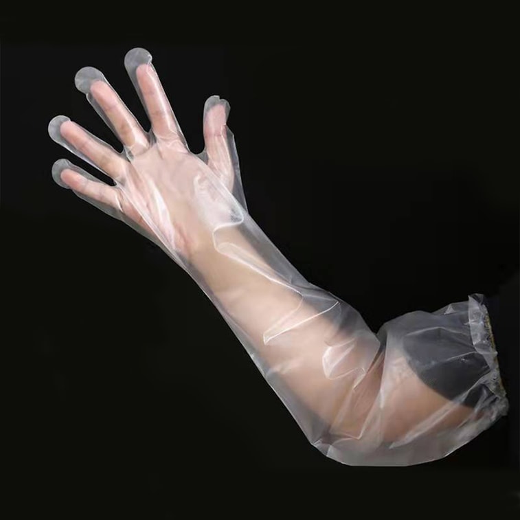 Extended Disposable Gloves, 23.6 inch 10pcs/Bag 4