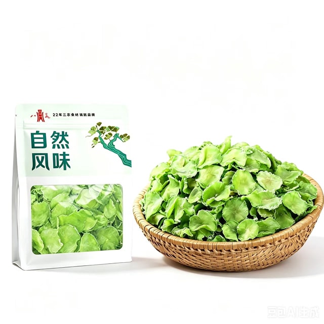 中国直邮】 八荒火锅伴侣脱水莴笋干当季新鲜莴笋色泽翠绿新鲜爽脆100g