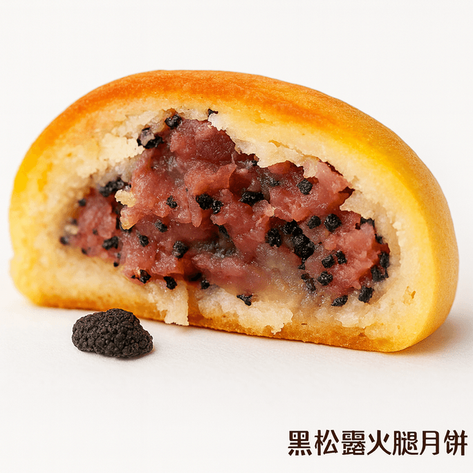 Mooncake Gift Set with Black Truffle and Ham 8 Pieces