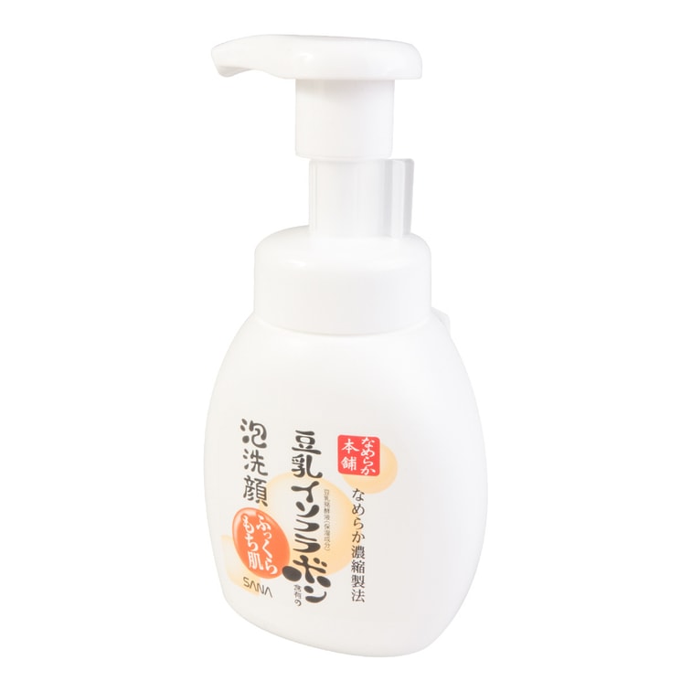 日本SANA莎娜 豆乳溫和補水保濕洗顏慕斯 200ml 8