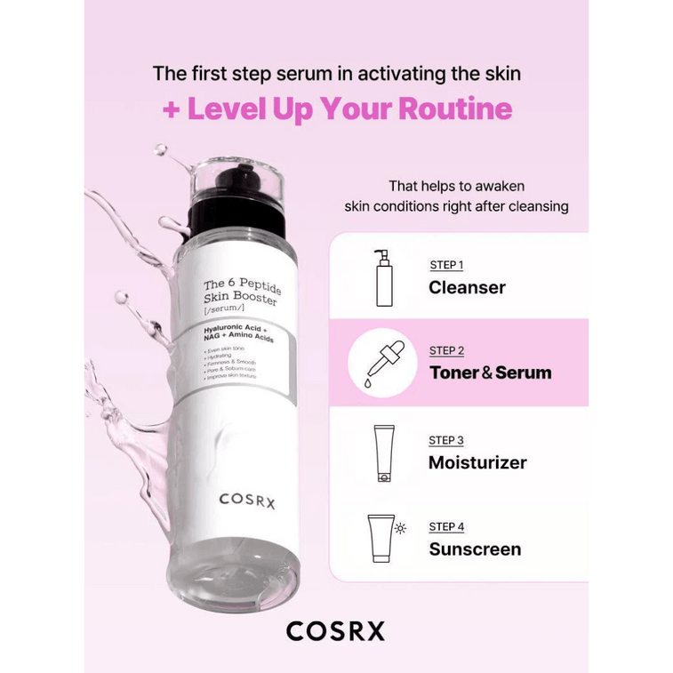 The 6 Peptide Skin Booster Serum 150mL 11