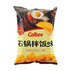 Bibimbap Flavor Potato Chips, 1.83 oz【Korean Stone Pot Rice Seasoning】