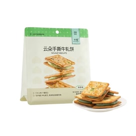  米惦 云朵手撕牛轧饼 抹茶味 独立小包装牛奶抹茶夹心饼干 105g 【奶香浓郁 大块牛轧】【香甜有嚼劲 拉丝】