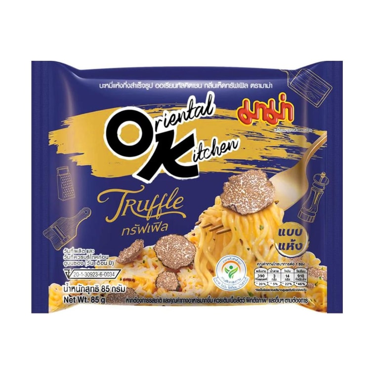 Oriental Kitchen Instant Stir-fried Noodles, Truffle Flavor, 3 oz *4 Pack【7-Eleven Popular Products】 3