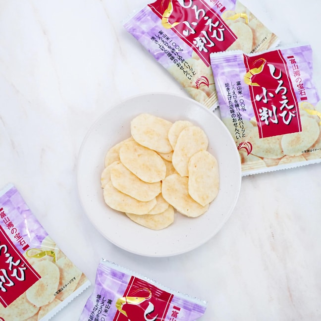 Shiro Ebi Koban Senbei,Rice Cracker,8 Packs 3.66 oz