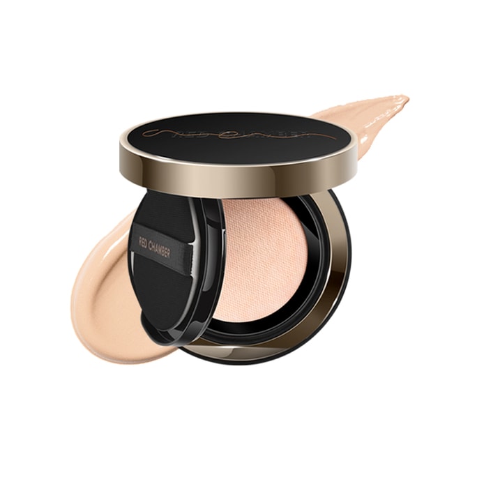 RED CHAMBER RC WANDERING Radiant Cushion Foundation NU01 12g Cushion foundation Natural nude makeup Clear