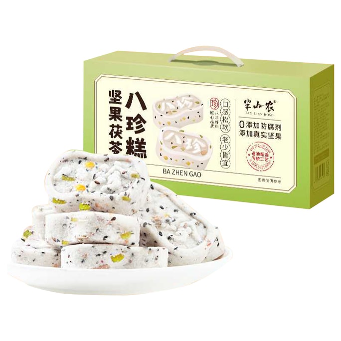 【中国直邮】 半山农 八珍养生糕 茯苓山药薏米芡实糕点 1kg