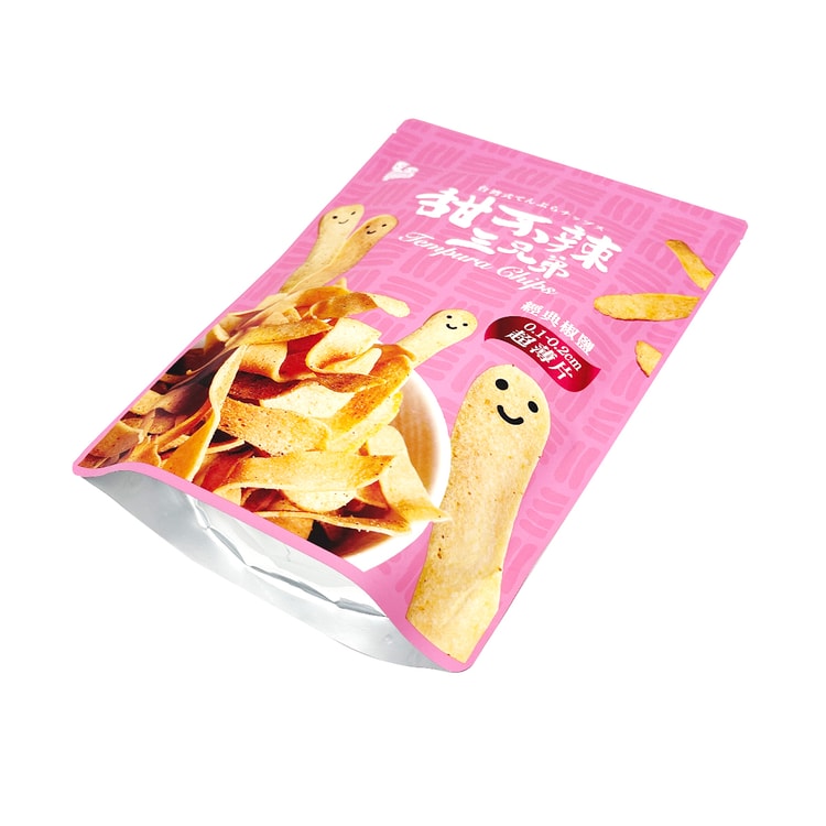 台湾直送】台湾天ぷら三兄弟 定番塩コショウ味 ノーマルペッパー 100g