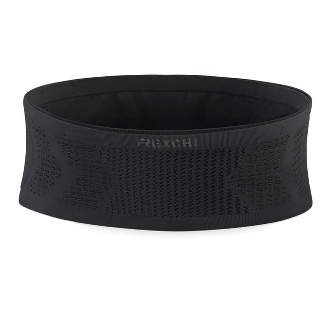 Running  Riding Multifunctional Waist Pack Breathable Anti-Slip Sports Waist Pack Black M