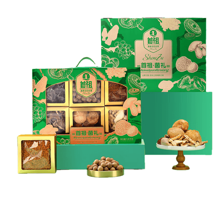 Shou Zu 6 Dried Wild Mushrooms  1010g