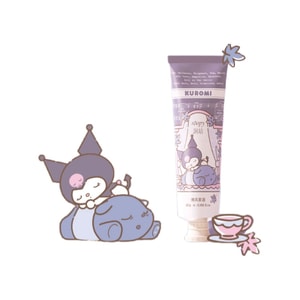 Hand cream [Kuromi] Sanrio family joint name, fragrance hand cream autumn and winter, moisturizing and lasting fragrance 25g