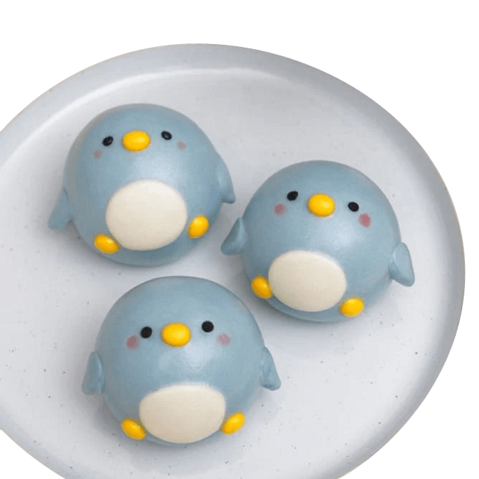 Bao Babies Blue Penguin Bao (with Taro Paste) - 6 Pcs Per Box 10.58 oz