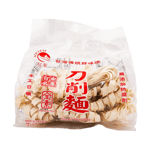 台湾红叶 刀削面 宽干面条 600g【素食主义友好】