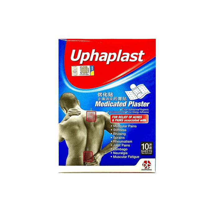 UPHAPLAST Medicated Plaster 10'S