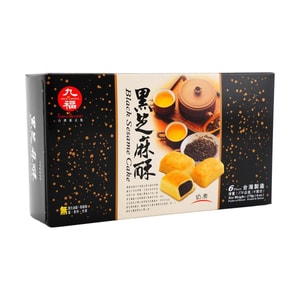 台湾九福 黑芝麻酥 夹心糕点 170g