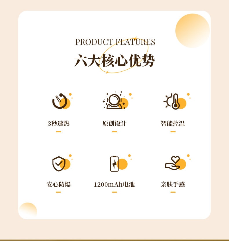 新款迷你便攜式USB充電款氛圍燈卡通暖手寶-太空兔 1 把