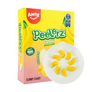 Peelzer Fruit Gummy Candy,  Banana Peeling Candy, 8.5oz