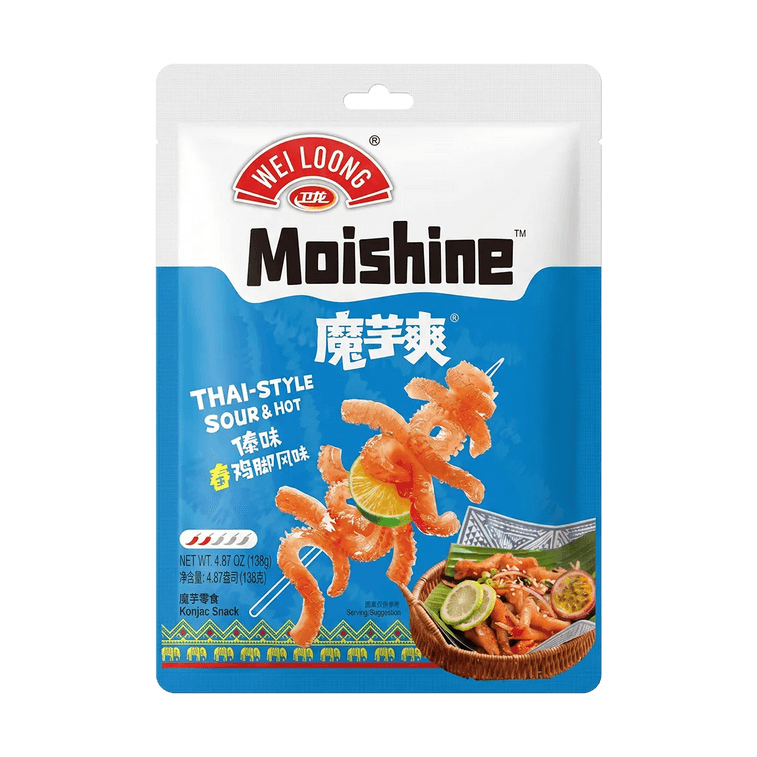 こんにゃくスナック 大鶏足味 4.87オンス 3