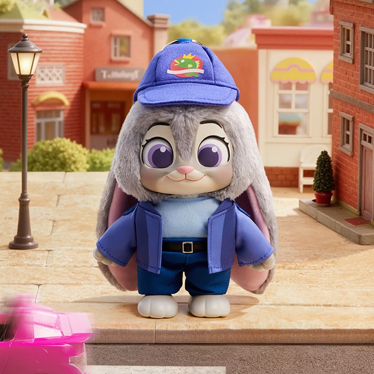 [중국 직배송] 미니소 디즈니 주토피아 시티 드웰러 시리즈 비닐 봉제인형 키체인, 장식품, 선물, 트렌디한 장난감, 블라인드 박스 - 정품 [무한 확률, 중복 없음] - 새 상품, 6개 세트 3