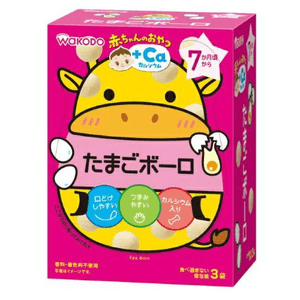 Baby Snacks + Ca Egg Boro [15g × 3 bags]