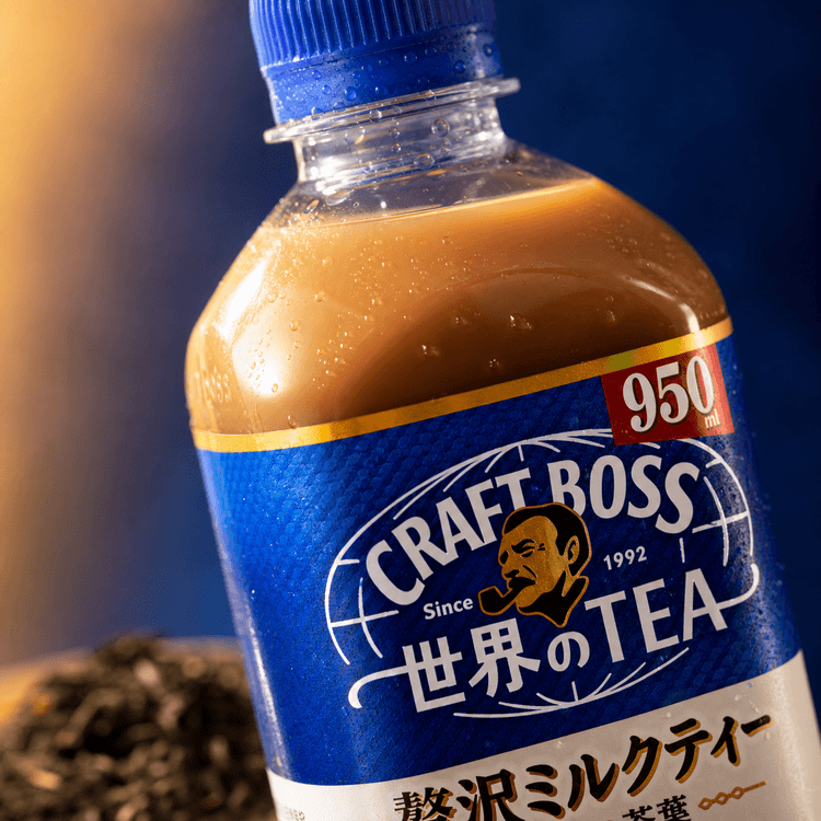 サントリー クラフトボス 世界の茶 贅沢ミルクティー 茶葉3枚入り