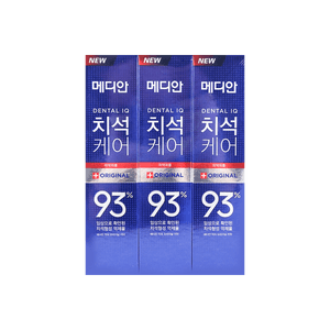 어드밴스드 타르타르 솔루션 치약 오리지널 120g*3개