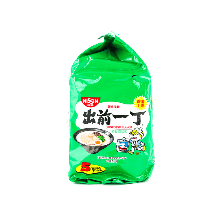 Demae Iccho Ramen - Instant Noodles, Tonkotsu Flavor , 5 Pack , 17.64 oz 5