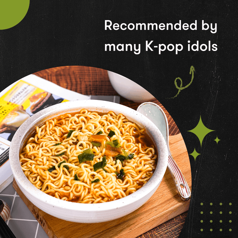 韓國OTTOGI不倒翁 JIN拉麵 微辣 袋裝 120g 【韓國國民泡麵】 9