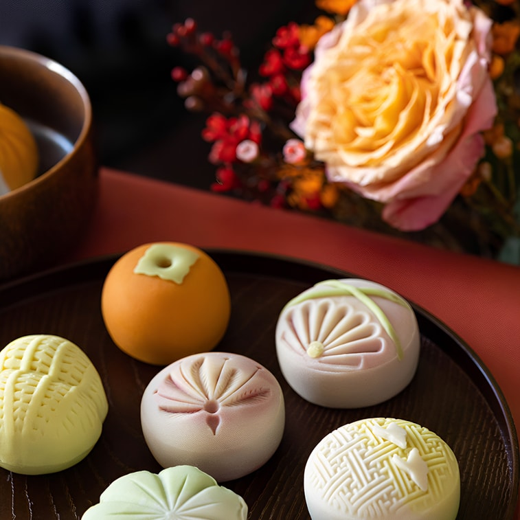 菓然匠子 【夏拂】海盐荔枝流心味 ·手工菓子月饼  独立盒装50克 | 中秋盛唐食礼 国风手工茶菓 9