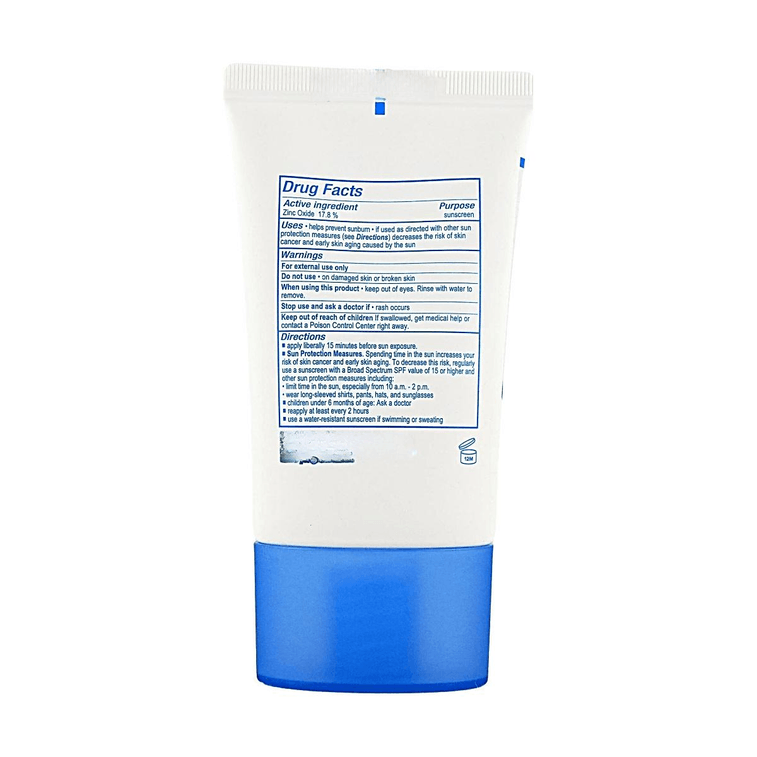 Crème solaire naturelle à l'acide hyaluronique, 1,7 oz, crème solaire hydratante légère à large spectre pour peaux sensibles 8
