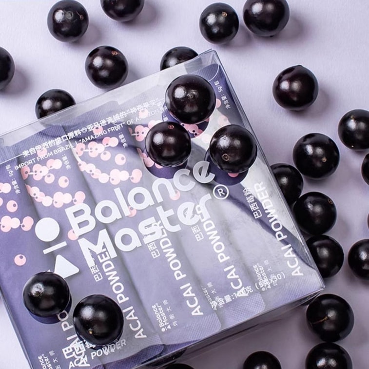 BALANCE MASTER均衡大师 巴西莓粉 30袋入 150g【配料干净无添加】【富含花青素纤维营养】【超级食物】 6