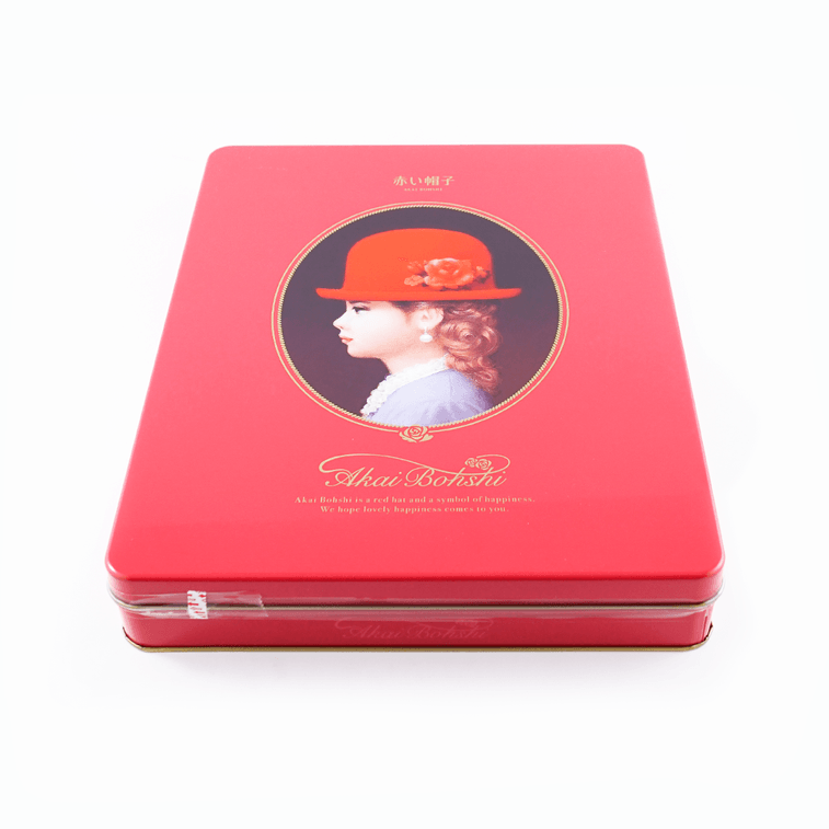 日本AKAIBOHSHI红帽子 红盒子 节日什锦曲奇饼干点心礼盒 11口味31枚装 269.2g 铁盒装 *3【3份超值装】 15