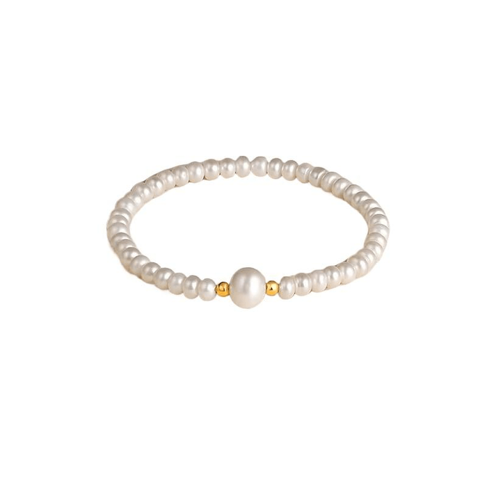 Freshwater Pearl Bracelet For Women Elegant Exquisite Minimalist Premium Design 17cm