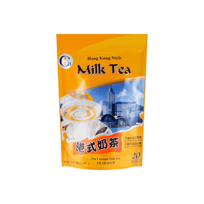 Hong Kong Style 3 in 1 Milk Tea 20pcs