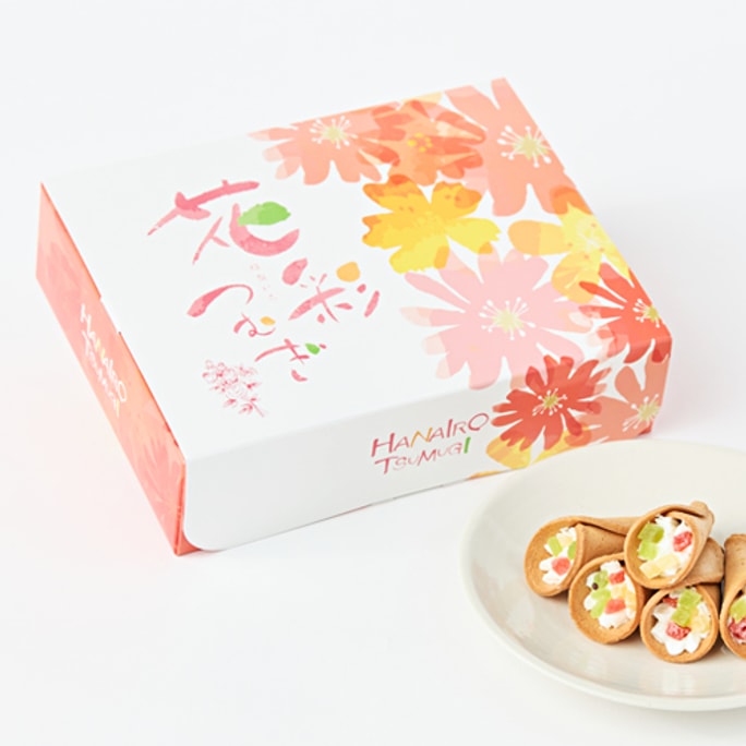 일본산 후지베이안 크림 부케 쿠키 과일맛 8개입