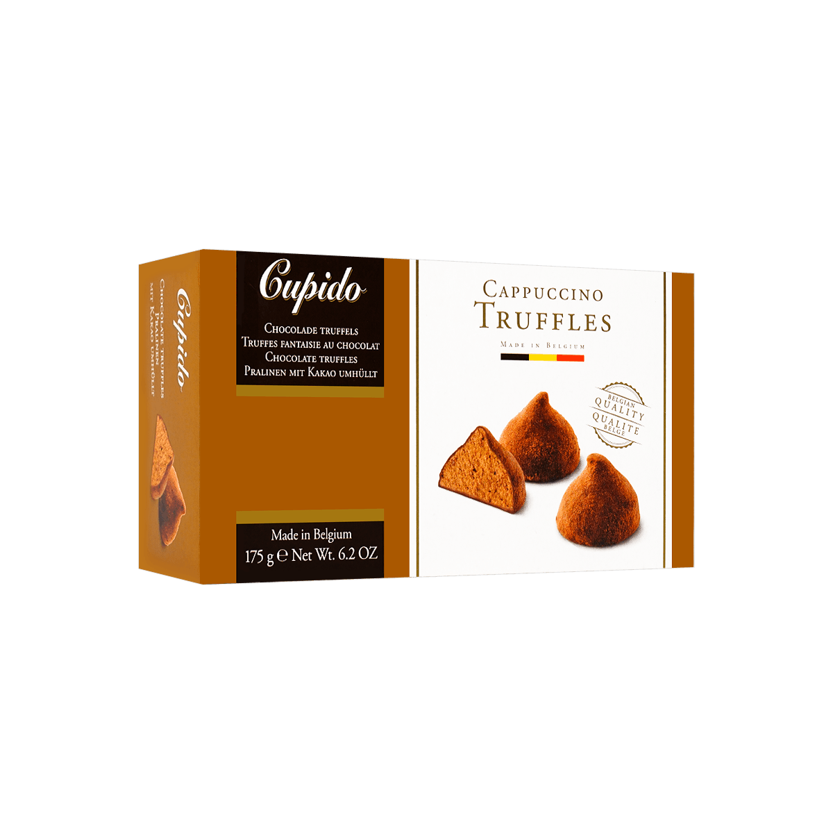 【空运直达】比利时cupido  黑松露巧克力 卡布奇诺味