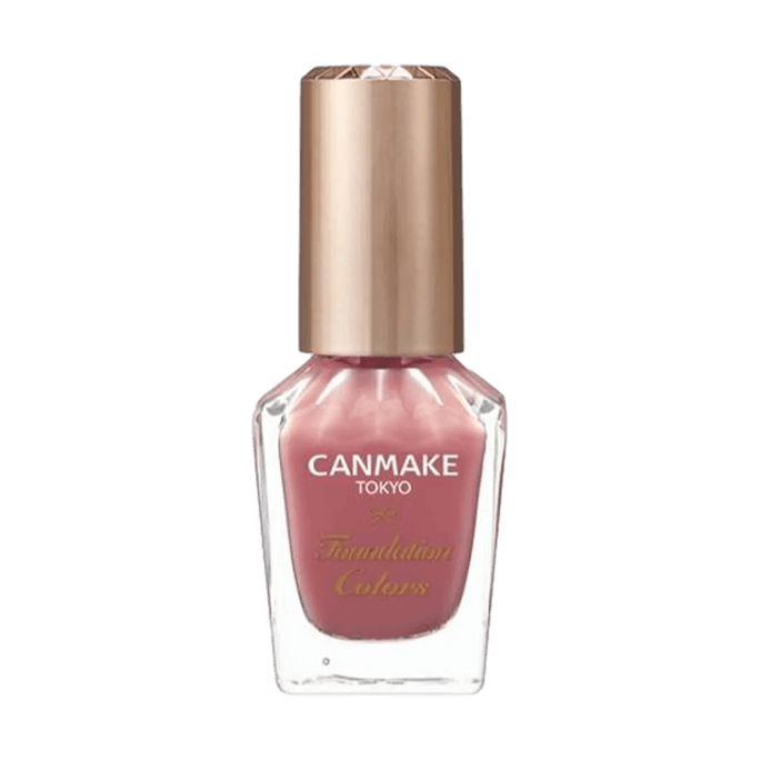 日本CANMAKE井田 馬卡龍玩色指甲油 #01 自然粉紅