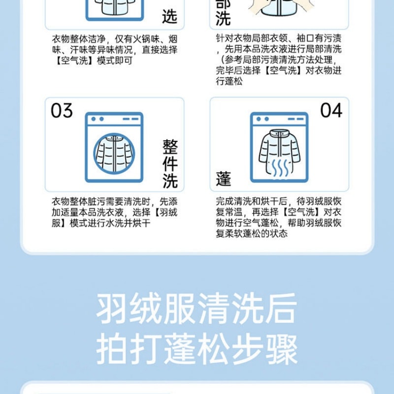 【贈品】立白 小白白羽絨衣專用洗衣液80g