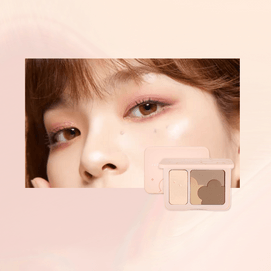 JUDYDOLL橘朵 光影塑颜高光修容盘 一体阴影鼻影眼影盘 #01 深灰棕色+浅灰棕色+调和色+浅香槟色