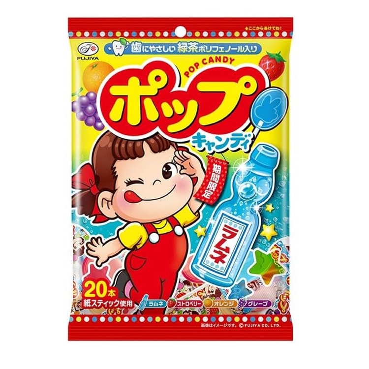 Mixed Fruit Flavor Mouthguard Juice Lollipop 20 pieces - Yami.com