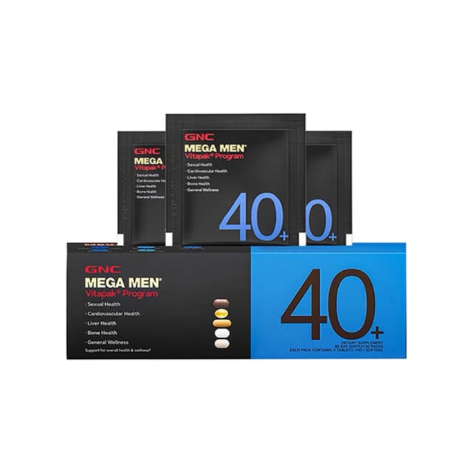 Men's 30+ Daily Vitality Pack - 30-Day Supply 50g