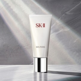 日本SK-II SK2 舒透洁面霜氨基酸深层洁净洁面乳 清洁控油洗面奶 120g 温和版