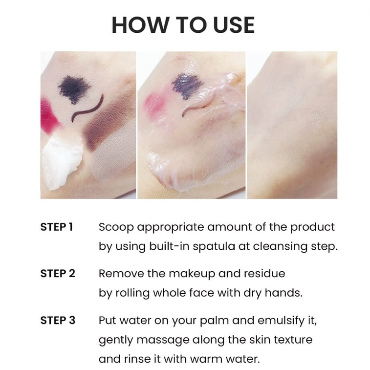 [미국 직배송] 헤이미쉬 딥 클렌징 메이크업 리무버 밤 (한국) - 진정 & 보습 120ml 9