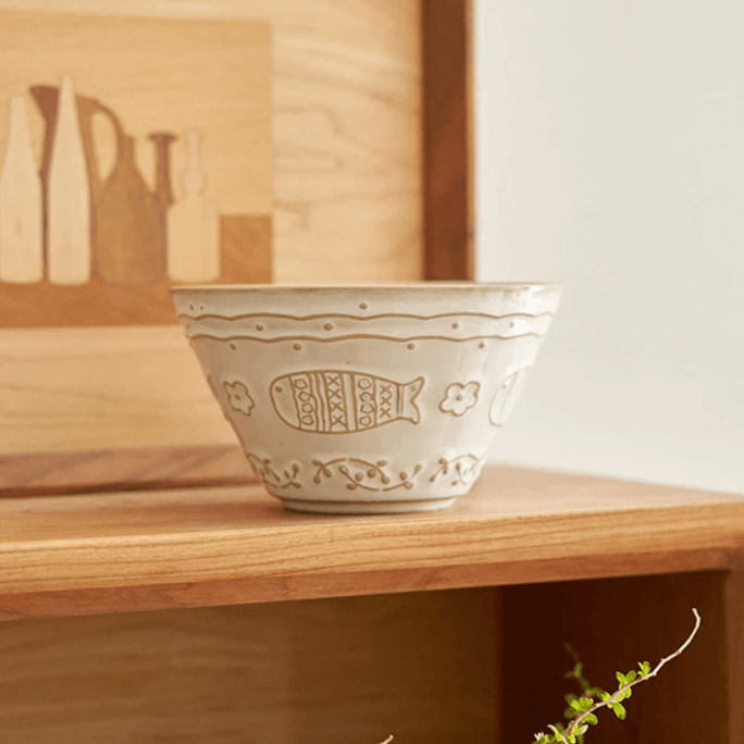 China GONGYAN Handmade Cute High-Quality Ceramic 4.4-inch Bowl 1pc