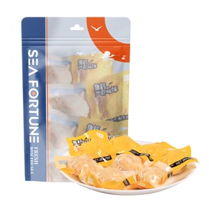 Fish roe ball Lobster flavor Hot pot meatballs QQ Low fat Cooked food Fish ball Seafood snack Dormitory snacks 200g