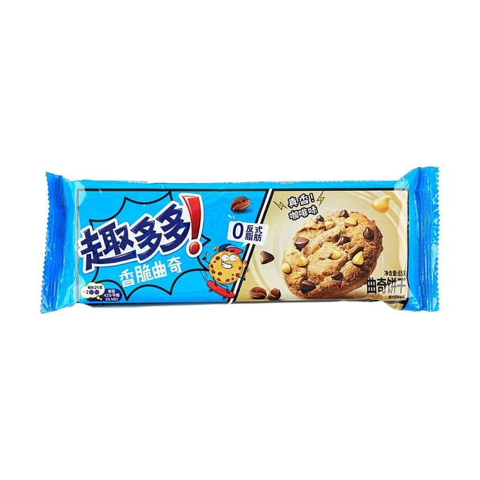 趣多多 香脆曲奇 咖啡味 85g